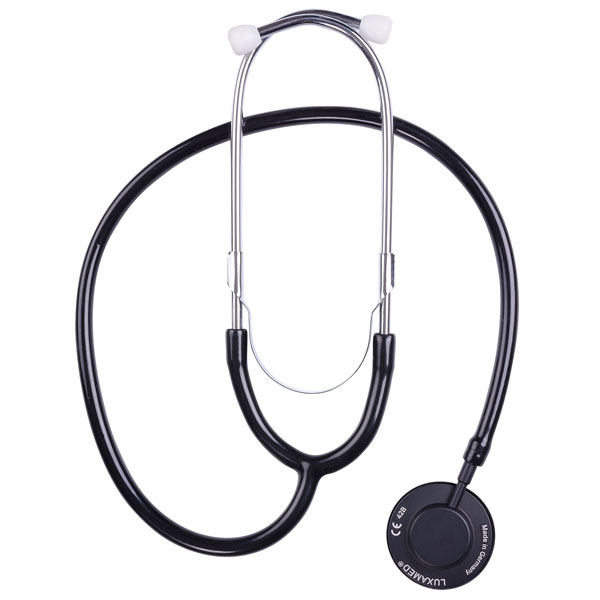 LuxaScope Sonus Flat Flex stethoscope black