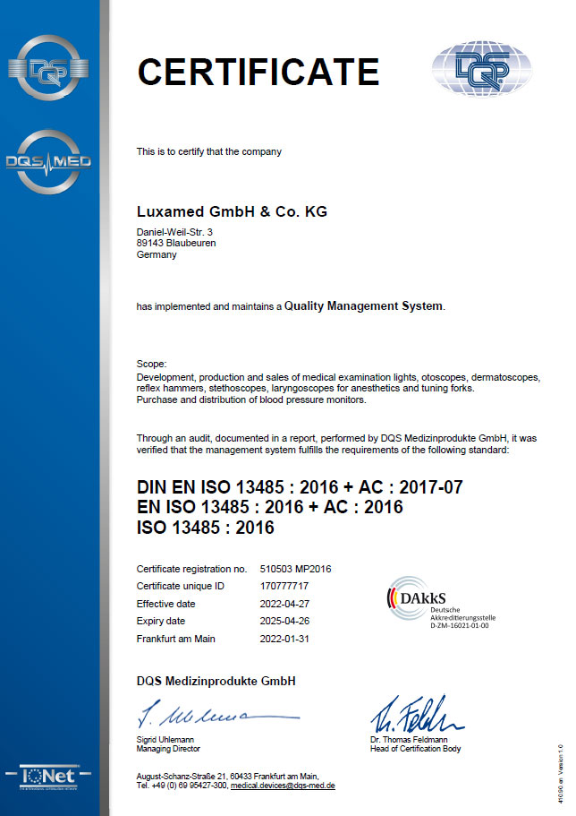 Certificates
